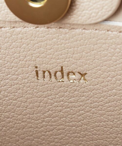 index / インデックス トートバッグ | ストライプスカーフ付きミドルバッグ【2WAY】 | 詳細18