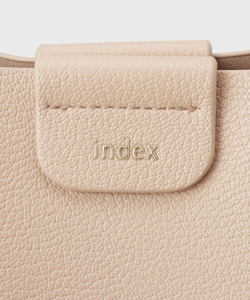 index / インデックス トートバッグ | ストライプスカーフ付きミドルバッグ【2WAY】 | 詳細19