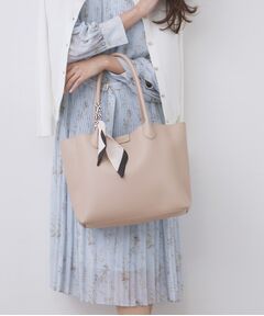 index / インデックス トートバッグ | ストライプスカーフ付きトートバッグ【A4サイズ】