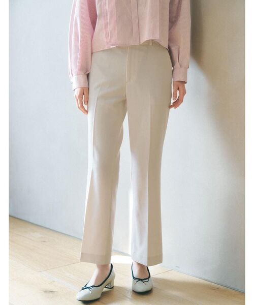 index / インデックス パンツ | ストレッチスリムフレアパンツ【洗濯機OK】 | 詳細21