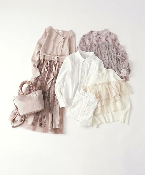 index / インデックス シャツ・ブラウス | ブロード短丈タックシャツ【洗濯機OK】《5col》 | 詳細30