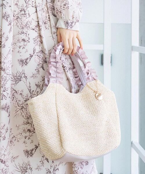 index / インデックス トートバッグ | 2WAYフリルハンドルPPミドルトート | 詳細23