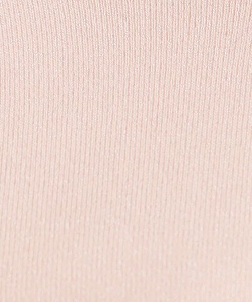 index / インデックス ニット・セーター | クルーネック6分袖タックスリーブニット【洗濯機OK・UVケア】 | 詳細20