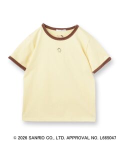 index / インデックス Tシャツ | 【ポムポムプリン】リンガーベロアTシャツ【洗濯機OK】