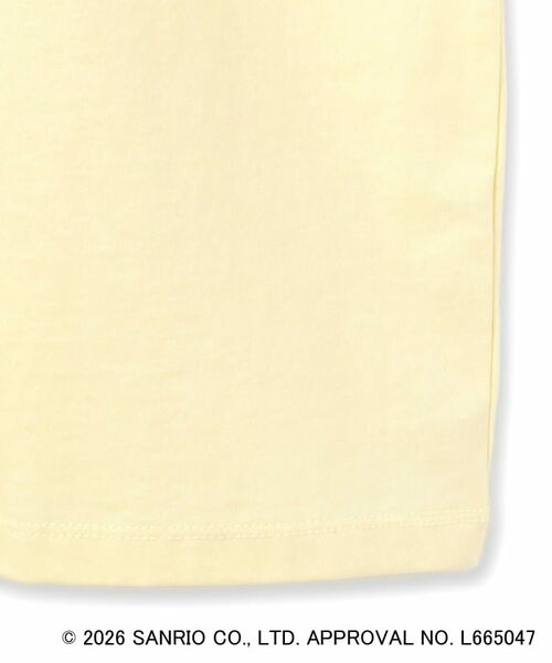 index / インデックス Tシャツ | 【ポムポムプリン】リンガーベロアTシャツ【洗濯機OK】 | 詳細5