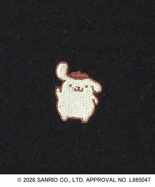 index / インデックス Tシャツ | 【ポムポムプリン】リンガーベロアTシャツ【洗濯機OK】 | 詳細8