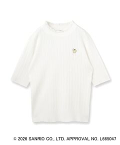 index / インデックス ニット・セーター | 【ポムポムプリン】フリルケーブルニット【洗濯機OK・抗ピリング】