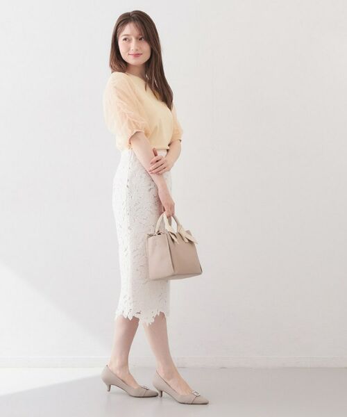 index / インデックス ニット・セーター | ギャザーチュールスリーブニット【洗濯機OK/坑ピル】 | 詳細11