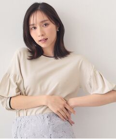 index / インデックス ニット・セーター | バルーン風スリーブバイカラーニット【洗濯機OK】