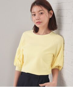 index / インデックス ニット・セーター | バルーン風スリーブバイカラーニット【洗濯機OK】