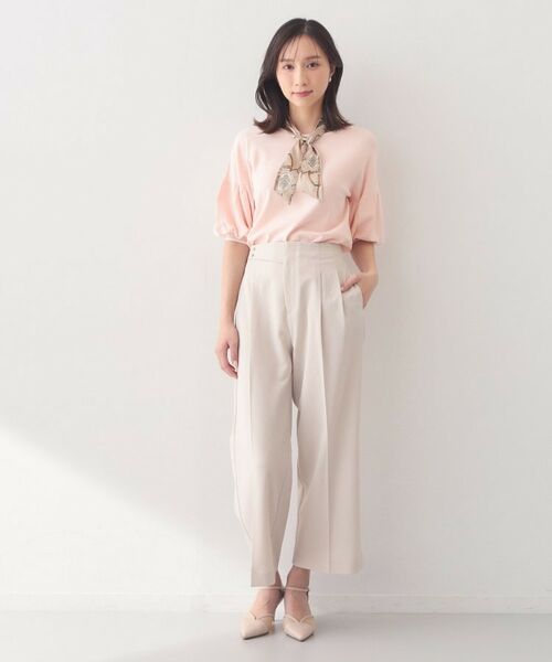 index / インデックス ニット・セーター | バルーン風スリーブバイカラーニット【洗濯機OK】 | 詳細10