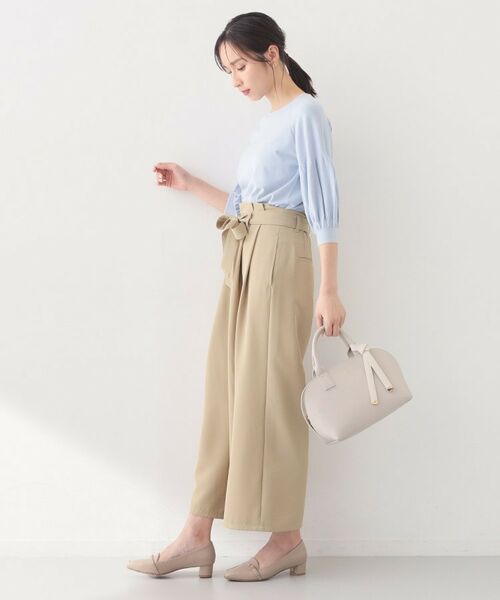 index / インデックス ニット・セーター | バルーン風スリーブバイカラーニット【洗濯機OK】 | 詳細14