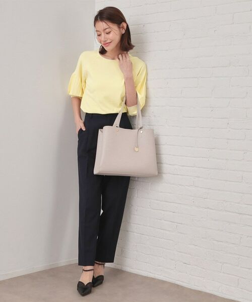 index / インデックス ニット・セーター | バルーン風スリーブバイカラーニット【洗濯機OK】 | 詳細18