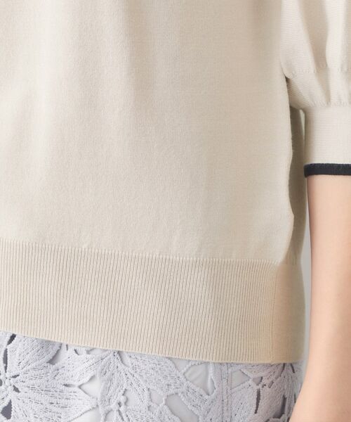 index / インデックス ニット・セーター | バルーン風スリーブバイカラーニット【洗濯機OK】 | 詳細27