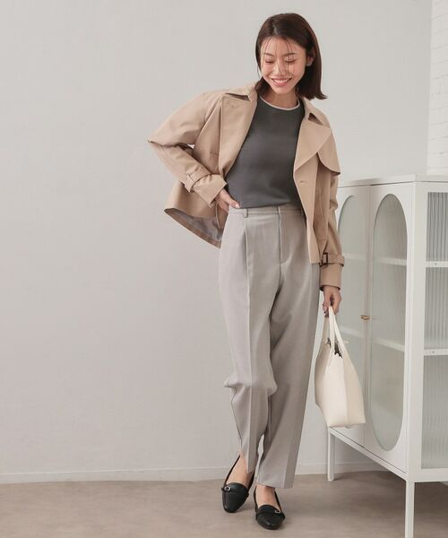 index / インデックス ニット・セーター | バルーン風スリーブバイカラーニット【洗濯機OK】 | 詳細3