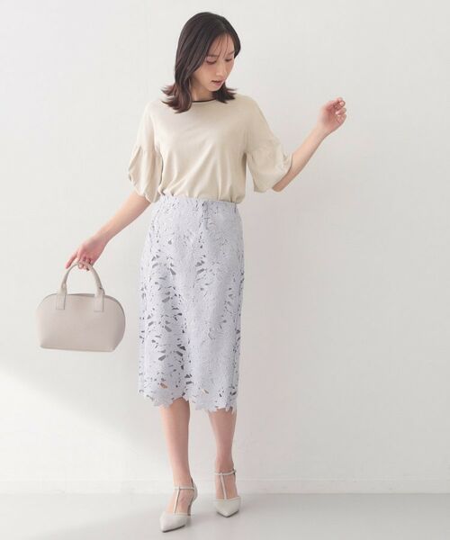 index / インデックス ニット・セーター | バルーン風スリーブバイカラーニット【洗濯機OK】 | 詳細6