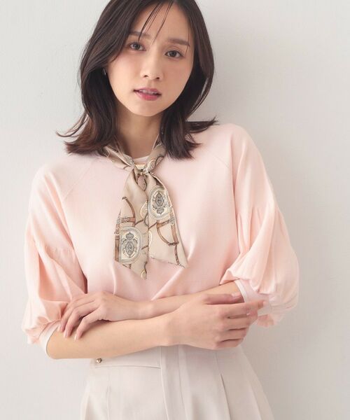 index / インデックス ニット・セーター | バルーン風スリーブバイカラーニット【洗濯機OK】 | 詳細9