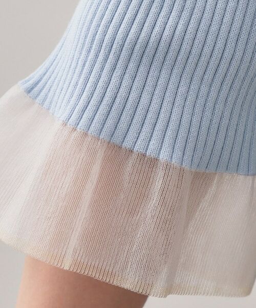 index / インデックス ニット・セーター | オーガニックコットンリブシアーフレア【ハンドウォッシャブル／UVケア】 | 詳細12