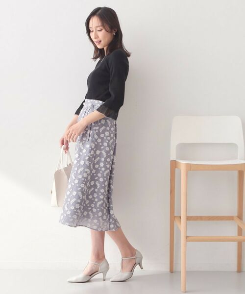 index / インデックス ニット・セーター | オーガニックコットンリブシアーフレア【ハンドウォッシャブル／UVケア】 | 詳細15