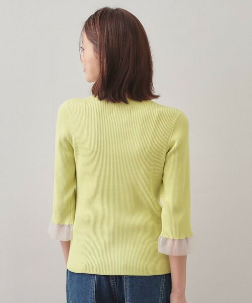 index / インデックス ニット・セーター | オーガニックコットンリブシアーフレア【ハンドウォッシャブル／UVケア】 | 詳細24