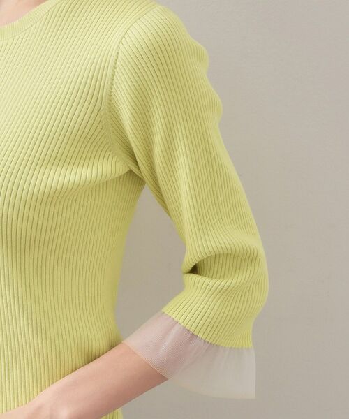 index / インデックス ニット・セーター | オーガニックコットンリブシアーフレア【ハンドウォッシャブル／UVケア】 | 詳細26
