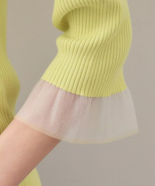 index / インデックス ニット・セーター | オーガニックコットンリブシアーフレア【ハンドウォッシャブル／UVケア】 | 詳細27