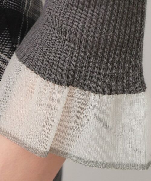 index / インデックス ニット・セーター | オーガニックコットンリブシアーフレア【ハンドウォッシャブル／UVケア】 | 詳細4