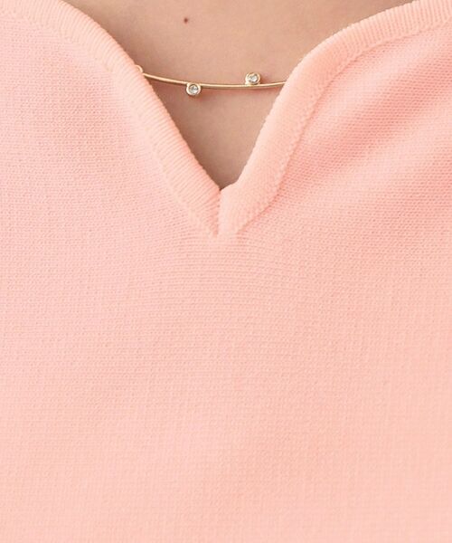 index / インデックス ニット・セーター | フロントパーツ付きドルマンスリーブニット【洗濯機OK／抗ピリング】 | 詳細12