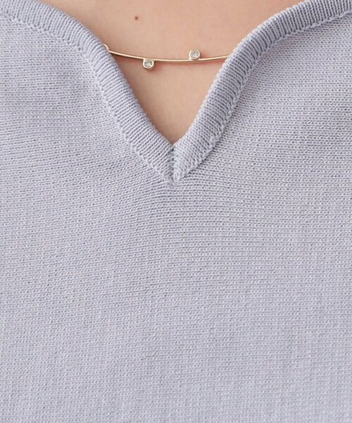 index / インデックス ニット・セーター | フロントパーツ付きドルマンスリーブニット【洗濯機OK／抗ピリング】 | 詳細16