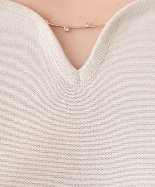 index / インデックス ニット・セーター | フロントパーツ付きドルマンスリーブニット【洗濯機OK／抗ピリング】 | 詳細20