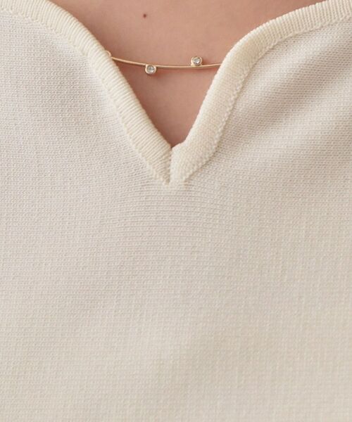 index / インデックス ニット・セーター | フロントパーツ付きドルマンスリーブニット【洗濯機OK／抗ピリング】 | 詳細24