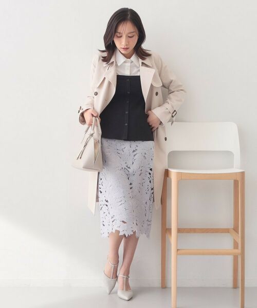 index / インデックス ニット・セーター | シャツドッキングペプラムニット【洗濯機OK】 | 詳細15