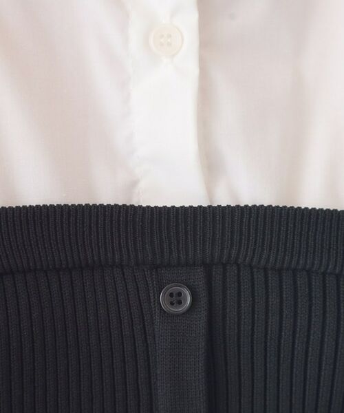 index / インデックス ニット・セーター | シャツドッキングペプラムニット【洗濯機OK】 | 詳細16