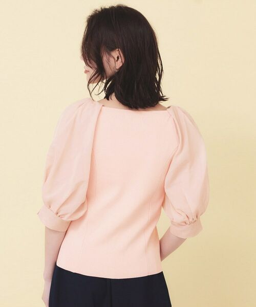 index / インデックス ニット・セーター | バルーンシアードッキングスクエアニット【洗濯機OK】 | 詳細15