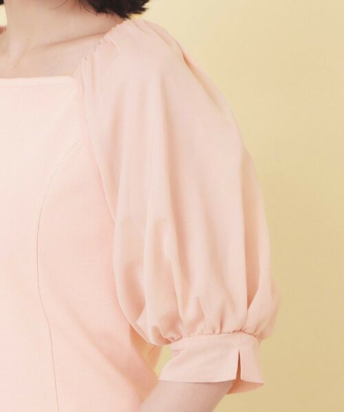 index / インデックス ニット・セーター | バルーンシアードッキングスクエアニット【洗濯機OK】 | 詳細17