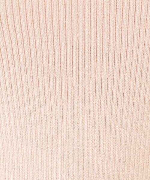 index / インデックス ニット・セーター | ラメリブ半袖ニット【洗濯機OK】 | 詳細16