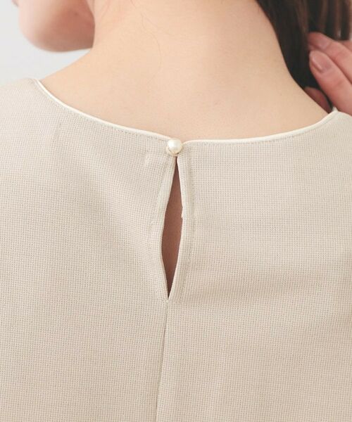 index / インデックス カットソー | フレアスリーブバイカラートップス【洗濯機OK・接触冷感・UVケア】 | 詳細21