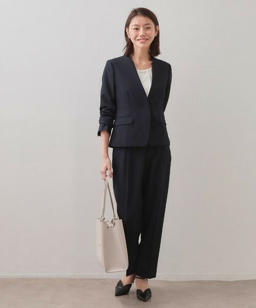 index / インデックス カットソー | タックビジュー7分袖トップス【洗濯機可】 | 詳細3