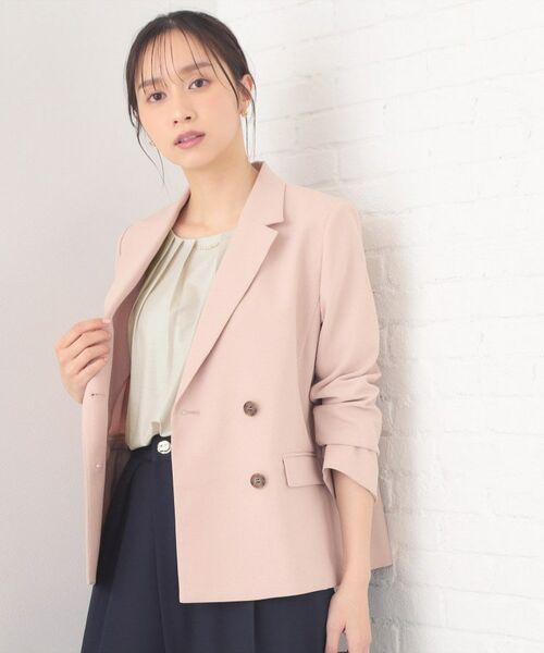 index / インデックス カットソー | タックビジュー7分袖トップス【洗濯機可】 | 詳細6