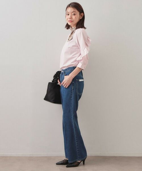 index / インデックス カットソー | フリルスリーブドッキングポンチトップス【洗濯機OK】 | 詳細11