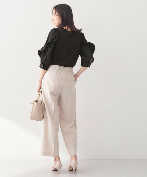 index / インデックス カットソー | フリルスリーブドッキングポンチトップス【洗濯機OK】 | 詳細7