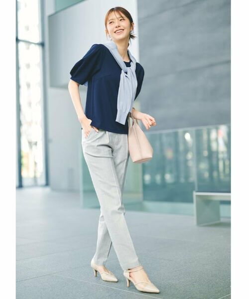 index / インデックス カットソー | タックパフトップス【洗濯機OK/UVケア/接触冷感】 | 詳細24