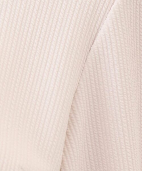 index / インデックス カットソー | サッカージャカードタックパフトップス【洗濯機OK／UVケア／接触冷感】 | 詳細8
