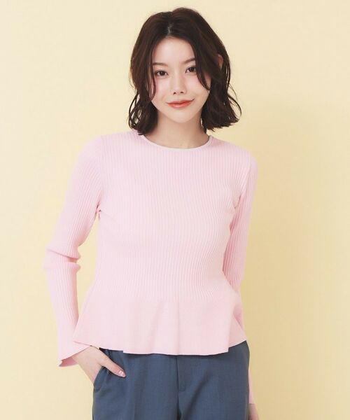 index / インデックス カーディガン・ボレロ | 前後2wayラメトリムリボンカーディガン【洗濯機OK】 | 詳細28