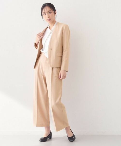 index / インデックス ノーカラージャケット | セットアップ対応 ノーカラージャケット【ウォッシャブル・接触冷感・吸水速乾・防シワ・ストレッチ】 | 詳細25