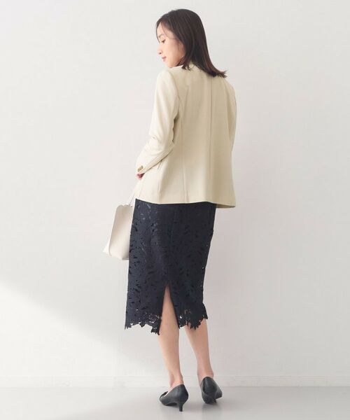 index / インデックス テーラードジャケット | セットアップ対応 ダブルブレストジャケット【ウォッシャブル・接触冷感・吸水速乾・防シワ・ストレッチ】 | 詳細11