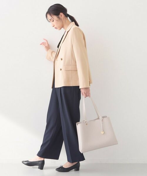 index / インデックス テーラードジャケット | セットアップ対応 ダブルブレストジャケット【ウォッシャブル・接触冷感・吸水速乾・防シワ・ストレッチ】 | 詳細24