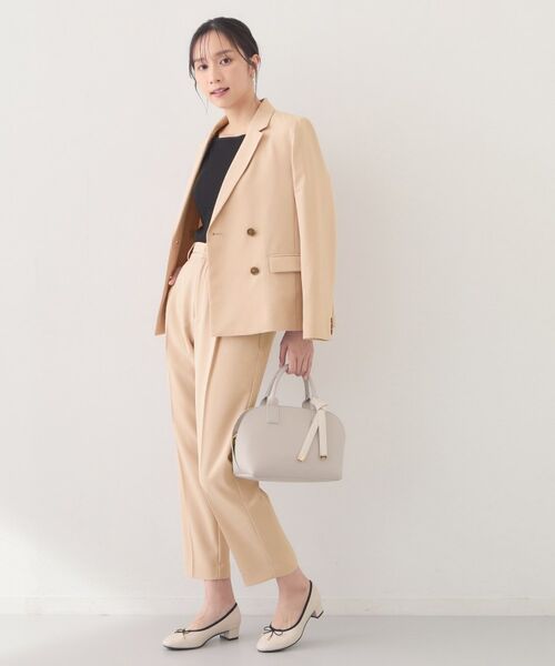 index / インデックス テーラードジャケット | セットアップ対応 ダブルブレストジャケット【ウォッシャブル・接触冷感・吸水速乾・防シワ・ストレッチ】 | 詳細26