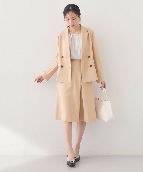 index / インデックス テーラードジャケット | セットアップ対応 ダブルブレストジャケット【ウォッシャブル・接触冷感・吸水速乾・防シワ・ストレッチ】 | 詳細27