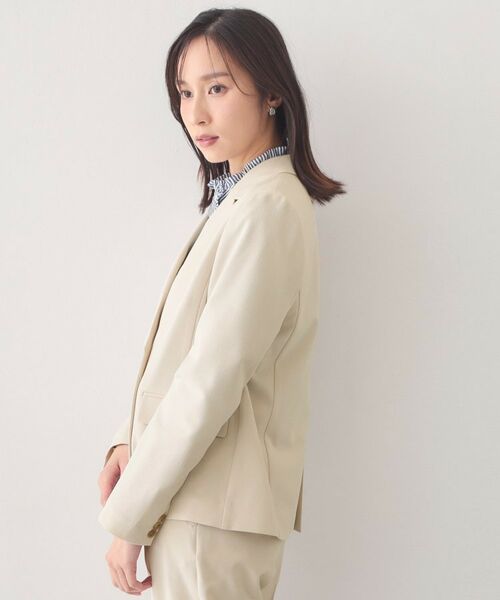 index / インデックス テーラードジャケット | セットアップ対応 ダブルブレストジャケット【ウォッシャブル・接触冷感・吸水速乾・防シワ・ストレッチ】 | 詳細30